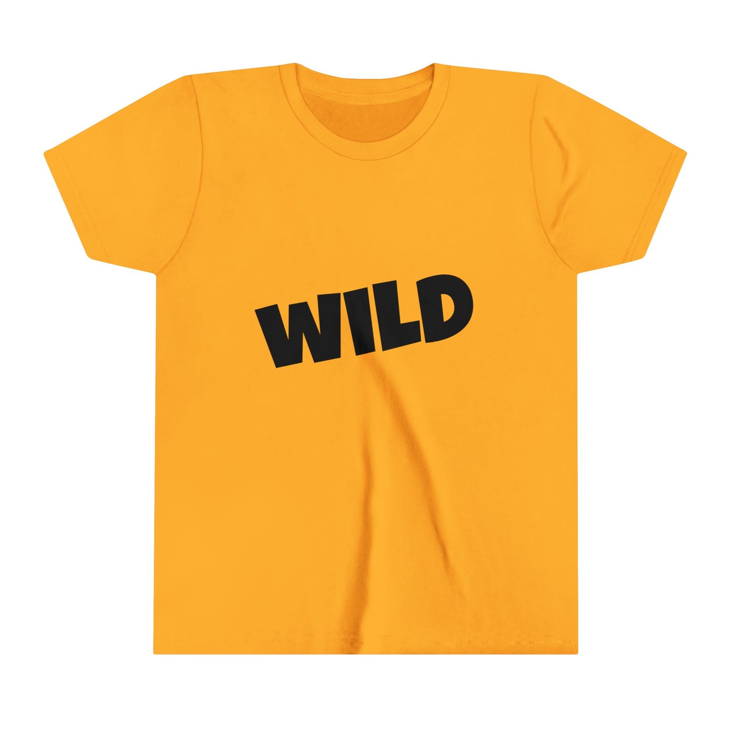 Just Wild Tee Youth Tee in Gold
