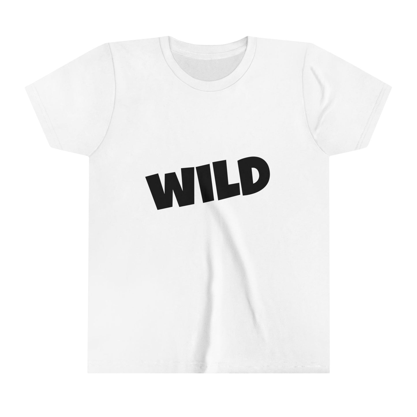 Just Wild Tee Youth Tee in White